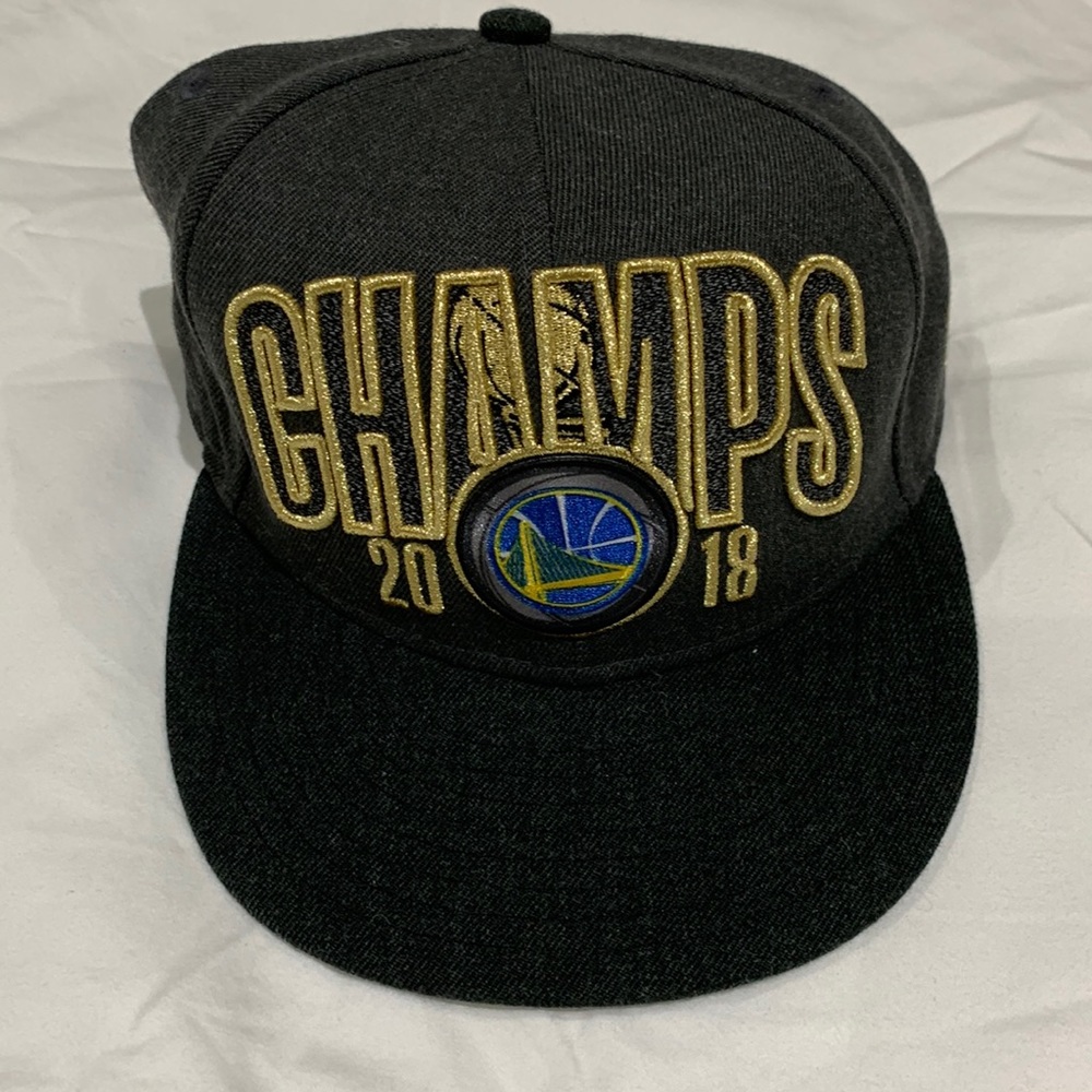 2018 Official Golden State Warriors Championship SnapBack Hat